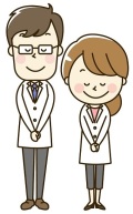 白衣イラスト